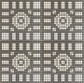 Textures   -   ARCHITECTURE   -   TILES INTERIOR   -   Mosaico   -   Classic format   -  Patterned - Mosaico patterned tiles texture seamless 15045