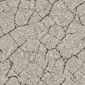 Textures   -   ARCHITECTURE   -   ROADS   -  Asphalt damaged - Damaged asphalt texture seamless 07329