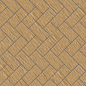 Textures   -   ARCHITECTURE   -   PAVING OUTDOOR   -   Pavers stone   -  Herringbone - Stone paving outdoor herringbone texture seamless 06528