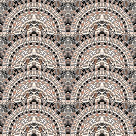 Textures   -   ARCHITECTURE   -   PAVING OUTDOOR   -  Mosaico - Mosaic paving outdoor texture seamless 06061