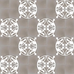 Textures   -   ARCHITECTURE   -   TILES INTERIOR   -   Cement - Encaustic   -  Encaustic - Traditional encaustic cement ornate tile texture seamless 13456