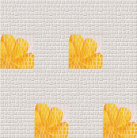 Textures   -   ARCHITECTURE   -   TILES INTERIOR   -   Mosaico   -  Mixed format - Mosaico floreal tiles texture seamless 15557