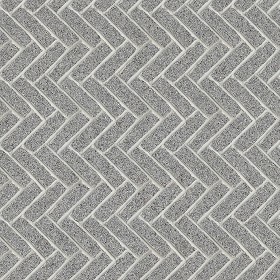 Textures   -   ARCHITECTURE   -   PAVING OUTDOOR   -   Pavers stone   -  Herringbone - Stone paving outdoor herringbone texture seamless 06530