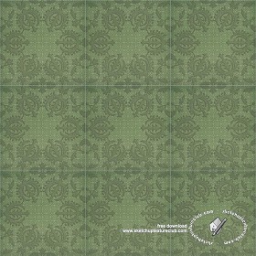 Textures   -   ARCHITECTURE   -   TILES INTERIOR   -   Ornate tiles   -  Mixed patterns - Ceramic ornate tile texture seamless 20251