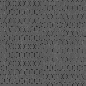 Textures   -   ARCHITECTURE   -   PAVING OUTDOOR   -  Hexagonal - Concrete paving outdoor hexagonal texture seamless 06005