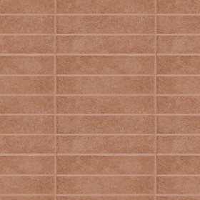 Textures   -   ARCHITECTURE   -   TILES INTERIOR   -  Terracotta tiles - Old terracotta pinkish tile texture seamless 16034