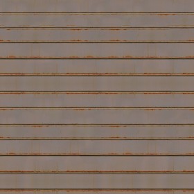 Textures   -   MATERIALS   -   METALS   -  Corrugated - Rusted painted corrugated metal texture seamless 09941