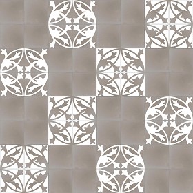 Textures   -   ARCHITECTURE   -   TILES INTERIOR   -   Cement - Encaustic   -  Encaustic - Traditional encaustic cement ornate tile texture seamless 13458