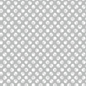 Textures   -   MATERIALS   -   METALS   -  Perforated - Brushed aluminium perforated metal texture seamless 10497