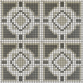 Textures   -   ARCHITECTURE   -   TILES INTERIOR   -   Mosaico   -   Classic format   -  Patterned - Mosaico patterned tiles texture seamless 15050