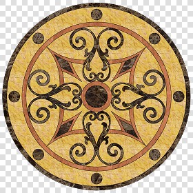 Textures   -   ARCHITECTURE   -   TILES INTERIOR   -   Water Jet   -  Medallions - Water jet medallion texture 17074