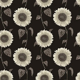 Textures   -   MATERIALS   -   WALLPAPER   -  Floral - Floral wallpaper texture seamless 11007