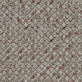 Textures   -   MATERIALS   -   METALS   -  Plates - Rusty metal plate texture seamless 10598