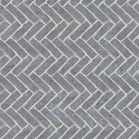Textures   -   ARCHITECTURE   -   PAVING OUTDOOR   -   Pavers stone   -  Herringbone - Stone paving outdoor herringbone texture seamless 06533