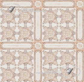 Textures   -   ARCHITECTURE   -   TILES INTERIOR   -   Ornate tiles   -  Geometric patterns - Ceramic floor tile geometric patterns texture seamless 18885