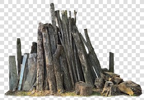 Textures   -   ARCHITECTURE   -   WOOD   -  Wood logs - Cut out wood logs texture 17434