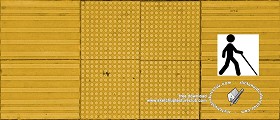 Textures   -   ARCHITECTURE   -   ROADS   -  Street elements - Tactile paving texture seamless 19716