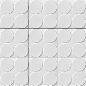 Textures   -   ARCHITECTURE   -   DECORATIVE PANELS   -   3D Wall panels   -  White panels - White interior 3D wall panel texture seamless 02955