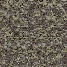 Textures   -   ARCHITECTURE   -   ROADS   -   Paving streets   -  Damaged cobble - Damaged street paving cobblestone texture seamless 07471