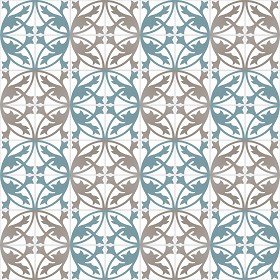 Textures   -   ARCHITECTURE   -   TILES INTERIOR   -   Cement - Encaustic   -  Encaustic - Traditional encaustic cement ornate tile texture seamless 13463