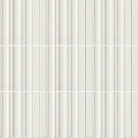 Textures   -   ARCHITECTURE   -   DECORATIVE PANELS   -   3D Wall panels   -  White panels - White interior 3D wall panel texture seamless 02956