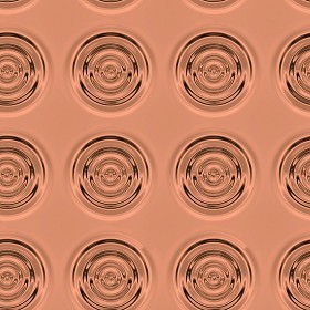 Textures   -   MATERIALS   -   METALS   -  Panels - Copper metal panel texture seamless 10420