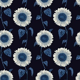 Textures   -   MATERIALS   -   WALLPAPER   -  Floral - Floral wallpaper texture seamless 11011