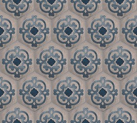 Textures   -   ARCHITECTURE   -   TILES INTERIOR   -  Hexagonal mixed - Concrete hexagonal tile texture seamless 20288