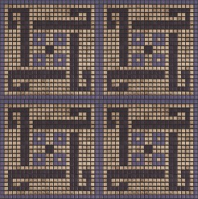 Textures   -   ARCHITECTURE   -   TILES INTERIOR   -   Mosaico   -   Classic format   -  Patterned - Mosaico patterned tiles texture seamless 15056