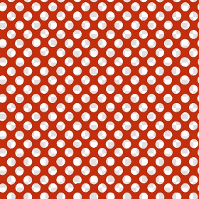 Textures   -   MATERIALS   -   METALS   -  Perforated - Red perforated metal texture seamless 10503