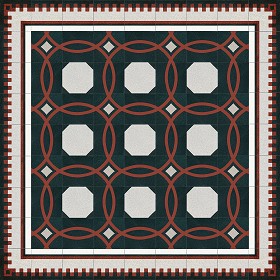 Textures   -   ARCHITECTURE   -   TILES INTERIOR   -   Cement - Encaustic   -  Cement - Cement concrete tile texture seamless 13346