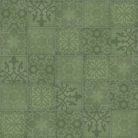Textures   -   ARCHITECTURE   -   TILES INTERIOR   -   Ornate tiles   -  Patchwork - Patchwork tile texture seamless 16620
