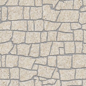 Textures   -   ARCHITECTURE   -   PAVING OUTDOOR   -  Flagstone - Roman travertine paving flagstone texture seamless 05897