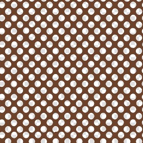 Textures   -   MATERIALS   -   METALS   -  Perforated - Brown perforated metal texture seamless 10506