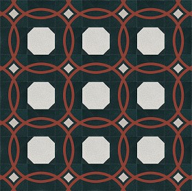 Textures   -   ARCHITECTURE   -   TILES INTERIOR   -   Cement - Encaustic   -  Cement - Cement concrete tile texture seamless 13348