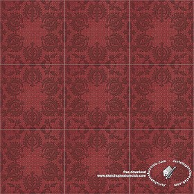 Textures   -   ARCHITECTURE   -   TILES INTERIOR   -   Ornate tiles   -  Mixed patterns - Ceramic ornate tile texture seamless 20261