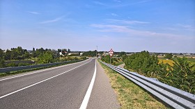 Textures   -   BACKGROUNDS &amp; LANDSCAPES   -  ROADS &amp; PARKINGS - Provincial road landscape texture 17585