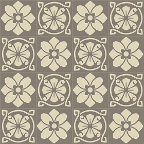 Textures   -   ARCHITECTURE   -   TILES INTERIOR   -   Cement - Encaustic   -  Victorian - Victorian cement floor tile texture seamless 13688