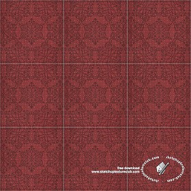 Textures   -   ARCHITECTURE   -   TILES INTERIOR   -   Ornate tiles   -  Mixed patterns - Ceramic ornate tile texture seamless 20262