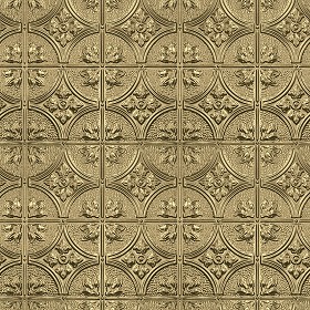 Textures   -   MATERIALS   -   METALS   -  Panels - Brass metal panel texture seamless 10426