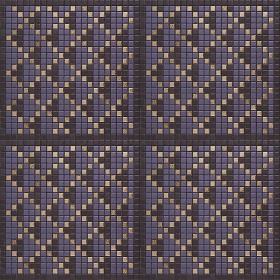 Textures   -   ARCHITECTURE   -   TILES INTERIOR   -   Mosaico   -   Classic format   -  Patterned - Mosaico patterned tiles texture seamless 15061