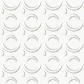 Textures   -   ARCHITECTURE   -   DECORATIVE PANELS   -   3D Wall panels   -  White panels - White interior 3D wall panel texture seamless 02963