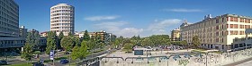Textures   -   BACKGROUNDS &amp; LANDSCAPES   -  CITY &amp; TOWNS - Brescia italy city square landscape 17602