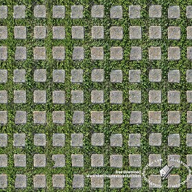 Textures   -   ARCHITECTURE   -   PAVING OUTDOOR   -  Parks Paving - Cobblestone park paving texture seamless 18699