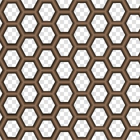 Textures   -   MATERIALS   -   METALS   -  Perforated - Bronze brushed perforated metal texture seamless 10510