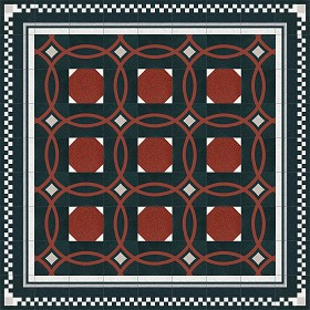Textures   -   ARCHITECTURE   -   TILES INTERIOR   -   Cement - Encaustic   -  Cement - Cement concrete tile texture seamless 13352