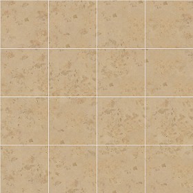 Textures   -   ARCHITECTURE   -   TILES INTERIOR   -   Marble tiles   -  Cream - Istria yellow marble tile texture seamless 14287