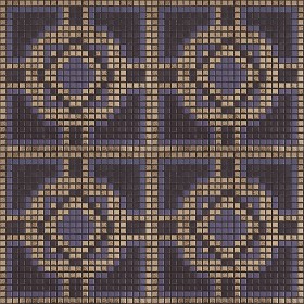 Textures   -   ARCHITECTURE   -   TILES INTERIOR   -   Mosaico   -   Classic format   -  Patterned - Mosaico patterned tiles texture seamless 15063