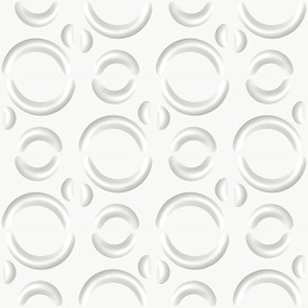 Textures   -   ARCHITECTURE   -   DECORATIVE PANELS   -   3D Wall panels   -  White panels - White interior 3D wall panel texture seamless 02965