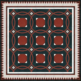 Textures   -   ARCHITECTURE   -   TILES INTERIOR   -   Cement - Encaustic   -  Cement - Cement concrete tile texture seamless 13353